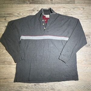 Vintage Bugle Boy Original Polo Pullover Sweater Mens SZ: M
